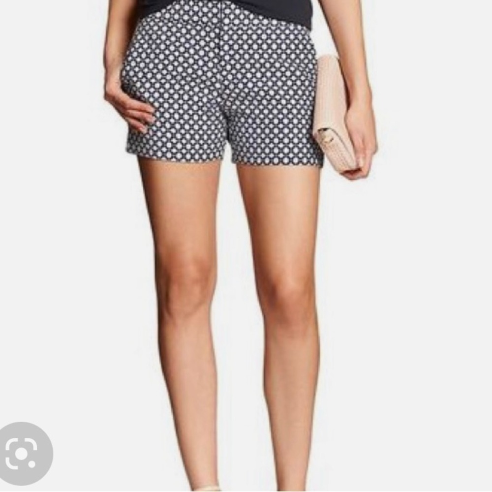 Banana Republic Hampton Fit Modern BoHo Shorts New Size 4 Contemporary H2